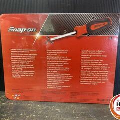 【久留米】【引き取り限定】【保管未使用品】Snap-on スナップオン SGDDP50BR スクリュードライバー 5本セット ダイヤモンドチップソフトグリップ (2)の画像
