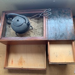 木製火鉢の画像