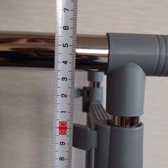 【物干し】ハンガーラック2連の画像