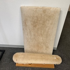 【全部0円】突っ張り収納棚・ハンガーラック・FAX・アイロン台など5点まとめ ※千駄ヶ谷の画像