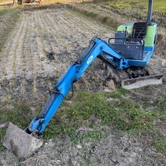 ミニユンボ　バックホー 　の画像