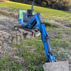 ミニユンボ　バックホー 　の画像