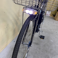 188　丁寧に　整備済　新基準良品　ヤマハ　電動アシスト自転車27インチ中古車の画像