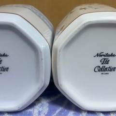 ★引き取り限定★ノリタケ　キャニスターポット2個の画像