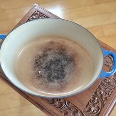 ル・クルーゼ　ココット・オーバル31㎝（ブルー）の画像