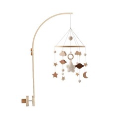 【美品】木製 ベッドメリーの画像