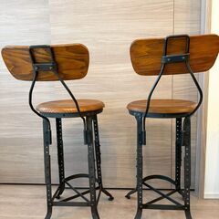 【売ります、ACME Furniture  GRANDVIEW HIGH STOOL & SEAT CUSHION】の画像