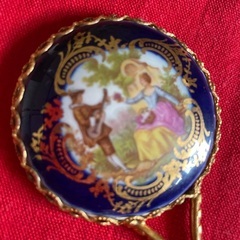 アンテーク手鏡の画像