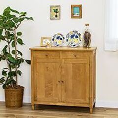 serve ｻｰｳﾞ ｷｬﾋﾞﾈｯﾄ ﾁｪｽﾄ ﾒｰﾌﾟﾙ無垢材 ｲﾀﾔｶｴﾃﾞの画像