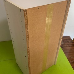 昔の丈夫な２段ボックス(棚位置調整可能)の画像