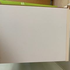 昔の丈夫な２段ボックス(棚位置調整可能)の画像