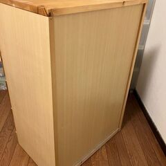 【無印良品】 パイン材チェスト・４段の画像