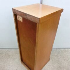 電話台 TEL台 リビングチェスト リビング収納 小物収納 木目 茶系 幅30cm キャビネット 棚 札幌 西区 西野店の画像