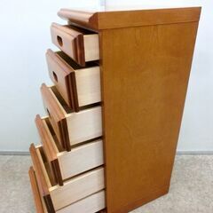 電話台 TEL台 リビングチェスト リビング収納 小物収納 木目 茶系 幅30cm キャビネット 棚 札幌 西区 西野店の画像