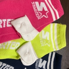 【新品 未使用】STARTER ショート丈靴下 3足セットの画像