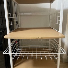 【11月25日まで掲載】大型レンジ収納ワゴン（リクシルビバ）の画像