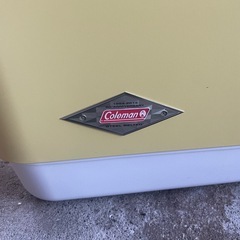 レア中身綺麗！コールマン60周年記念スチールベルト　クーラーボックスの画像