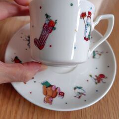 可愛い　コーヒーカップ　ティーカップ　ディズニー　バーバパパ　クリスマスの画像