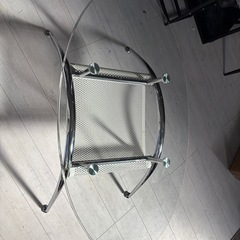 センターテーブル　ガラステーブル　ニトリの画像