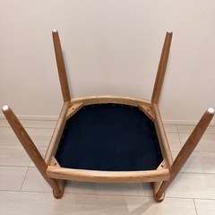 木の椅子×4脚の画像