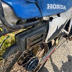 ホンダMTX50R原付不動部品取り車の画像