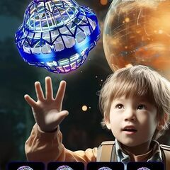 フライングボール 多彩な遊び方 簡単操作 高耐久 正確な操作 USB急速充電 コンパクトで持ち運びやすい LEDライト付き 小学生が喜ぶプレゼントフライング ボール　まとめ買い歓迎　卸ます　アマゾン引き上げ商品　倒産品　ネット商材　転売　卸し　問屋　転売OK　アマゾン　商品　景品　コンペの画像