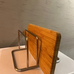 【ステンレスまな板置き】の画像