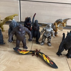 ゴジラまとめ売り12体の画像