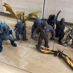ゴジラまとめ売り12体の画像