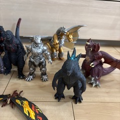 ゴジラまとめ売り12体の画像
