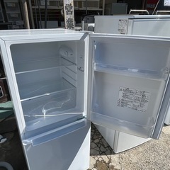 【リサイクルサービス八光】2019年製　ニトリ　106L 2ドア冷蔵庫 Nグラシア WHの画像
