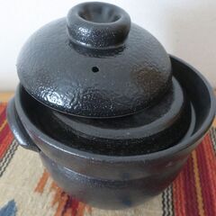 【新品】3500円｜ガス火専用！四日市萬古焼の窯元萬宝窯の炊飯土鍋　楽天定価1万3999円送料込の画像