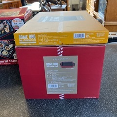 K2511-373 recolte HOME BBQ 3PLATES SET RBQ-1 レッド 未使用品の画像