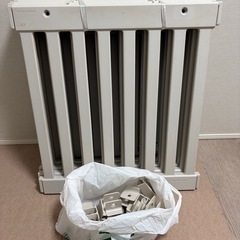 ペットケージ　サークル　ホワイト　韓国　おしゃれの画像