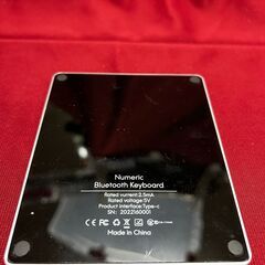 Bluetooth テンキー Numeric Bluetooth Keyboard Type-C充電の画像