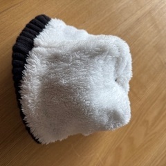 ニット帽　子ども　ブラックの画像