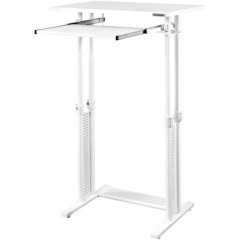 【Bauhutte（バウヒュッテ）昇降式スタンディングデスク オフィスデスク BHD-700／幅70×奥行45cm】の画像