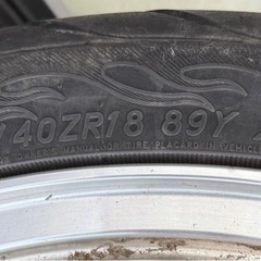 18インチ　ホイール　🛞　RZAの画像