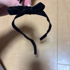 リボン　ベロア　クリップの画像