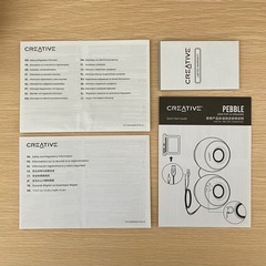 Creative PCスピーカー ホワイトの画像