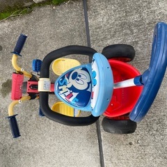 ミッキーマウス　かじとりトライク
の画像