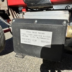 電動薪割り機　7トン　４分割カッター付き　ジャンクの画像