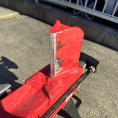 電動薪割り機　7トン　４分割カッター付き　ジャンクの画像