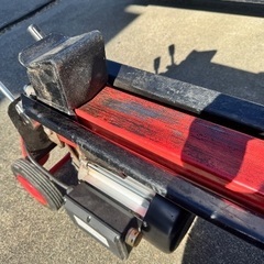 電動薪割り機　7トン　４分割カッター付き　ジャンクの画像