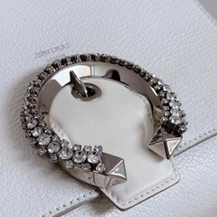 【保存袋あり、新品】11月中★JIMMY CHOO ジミーチュウ マデリン ハンドバッグの画像