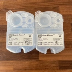【未使用】ブラウン　シェーバー洗浄液８個の画像