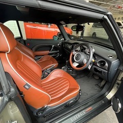 MINIオープンカー✨特別仕様SIDEWALK／車検たっぷり／レザーシート／即乗りOK‼の画像