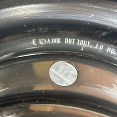 １２インチ　鉄ホイール　4本セットの画像