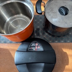 IH鍋、保温ができます、サーモスの画像