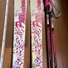 130㌢のスキーセット欲しい方いらっしゃいませんかの画像